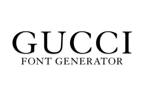 what is gucci font called.